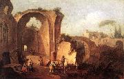 ZAIS, Giuseppe Landscape with Ruins and Archway Germany oil painting reproduction